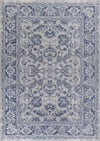 KAS Retreat 0107 Slate Blue Kashan Area Rug Main Image