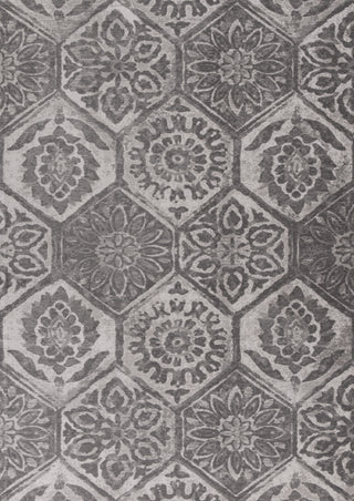 KAS Retreat 0113 Grey Mosaic Area Rug Main Image