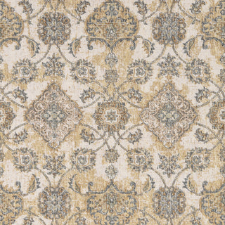 KAS Ria 6820 Ivory Sand Sofia Area Rug Corner Image