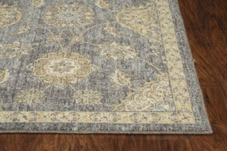 KAS Ria 6822 Slate Grey Sofia Area Rug Round Image