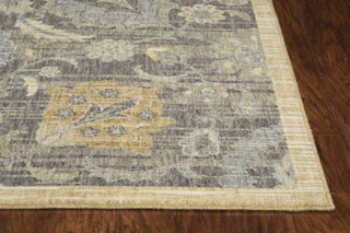 KAS Ria 6823 Taupe Morris Area Rug Round Image