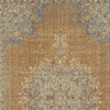 KAS Ria 6824 Coffee Elegance Area Rug Corner Image