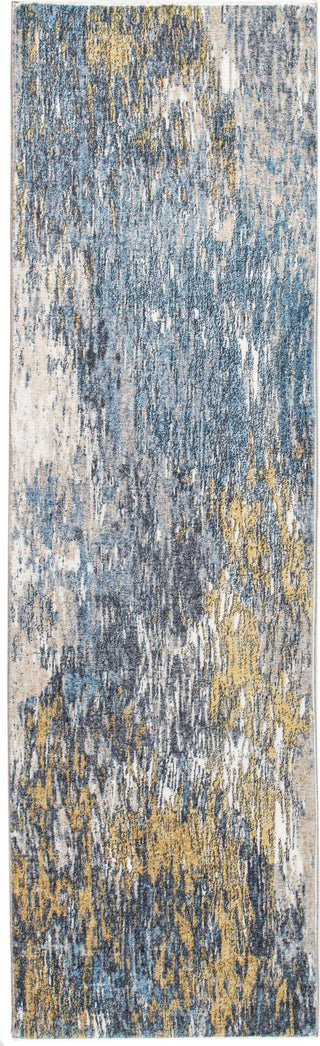 KAS Roxy 2802 Blue/Gold Mirage Area Rug