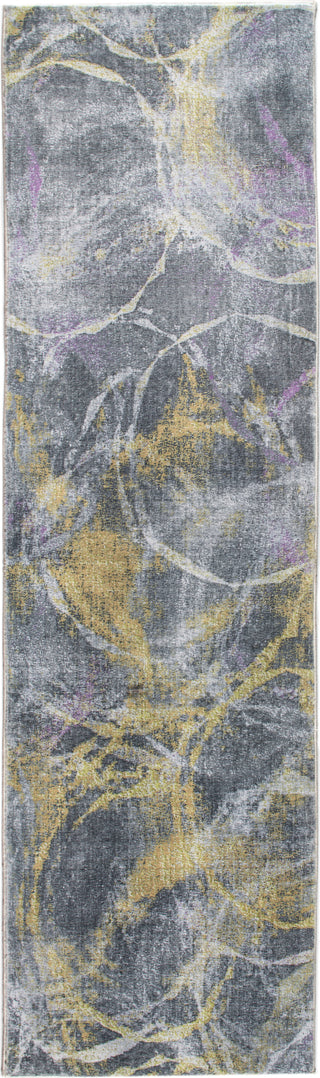 KAS Roxy 2808 Grey/Gold Visions Area Rug