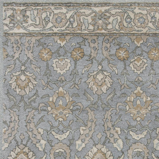 KAS Samara 3602 Slate Blue Delaney Area Rug Corner Image