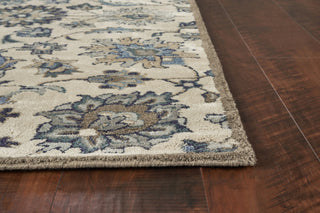 KAS Samara 3610 Ivory Brighton Area Rug Corner Image