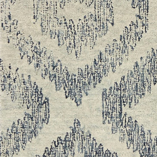 KAS Sasha 6629 Ivory/Blue Vista Area Rug Corner Image