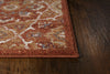 KAS Seville 9457 Rust Marrakesh Area Rug Round Image