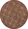 KAS Seville 9457 Rust Marrakesh Area Rug Corner Image