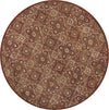 KAS Seville 9457 Rust Marrakesh Area Rug Corner Image