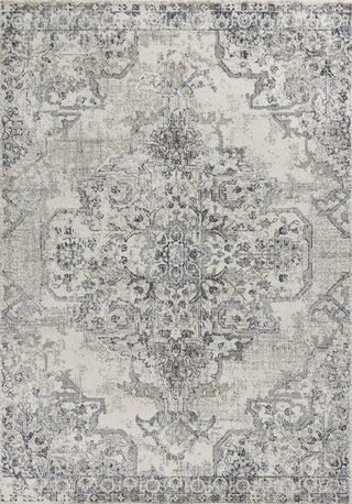 KAS Seville 9471 Ivory/Grey Medallion Area Rug