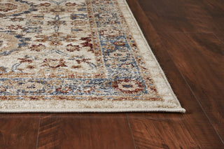 KAS Seville 9477 Ivory Tabriz Area Rug Corner Image Feature