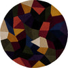 KAS Signature 9086 Multi Prisms Area Rug Round Image