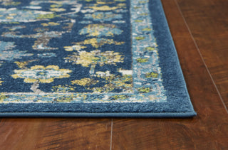 KAS Skyline 6415 Teal Mackenzie Area Rug Round Image