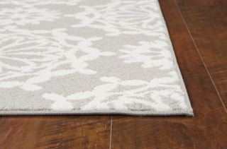 KAS Skyline 6419 Grey/Ivory Flora Area Rug main image