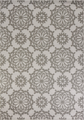 KAS Skyline 6421 Grey Flora Area Rug Main Image