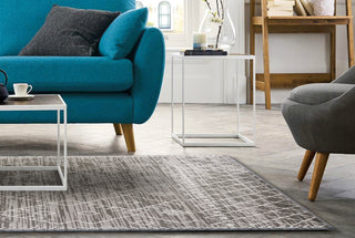 KAS Skyline 6422 Grey Escape Area Rug Lifestyle Image Feature