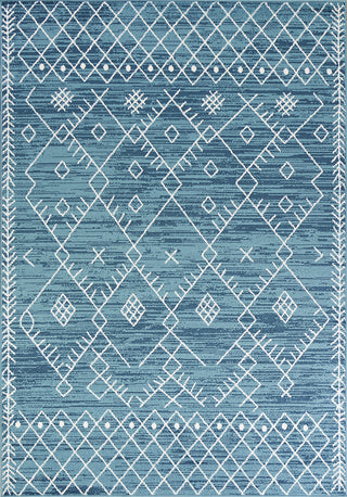 KAS Skyline 6423 Ocean Blue Escape Area Rug Main Image