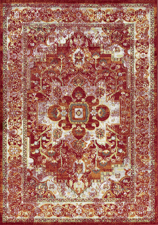 KAS Skyline 6430 Red Bennett Area Rug Main Image