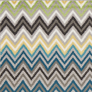 KAS Skyline 6433 Grey/Blue Porter Area Rug