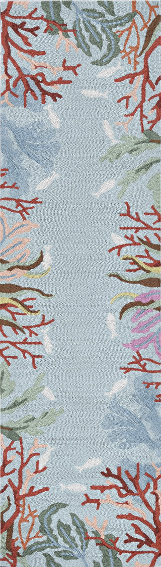 KAS Sonesta 2012 Ivory Retro Floral Area Rug Lifestyle Image Feature