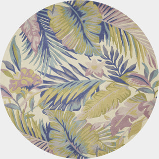 KAS Sparta 3104 Pastel Tropics Area Rug Corner Image