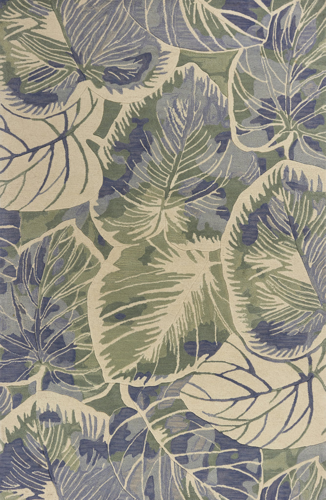 KAS Sparta 3105 Blue/Green Silhouette Area Rug main image