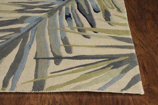 KAS Sparta 3138 Ivory Montego Area Rug Round Image Feature