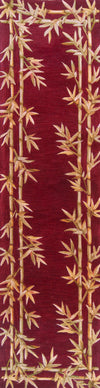 KAS Sparta 3145 Red Bamboo Double Border Area Rug Runner Image
