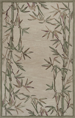 KAS Sparta 3146 Ivory Bamboo Border Area Rug Main Image