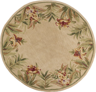 KAS Sparta 3151 Ivory Rainforest Area Rug Runner Image