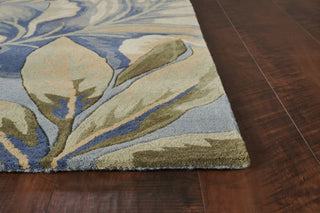 KAS Sparta 3180 Ocean Paradise Area Rug Corner Image Feature