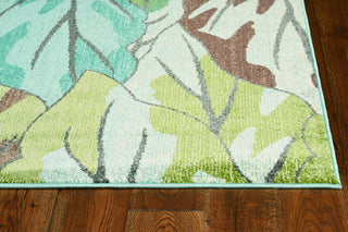 KAS Stella 6250 Blue Visions Area Rug Corner Image