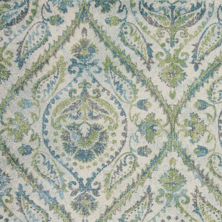 KAS Stella 6256 Ivory/Teal Parisian Area Rug Runner Image