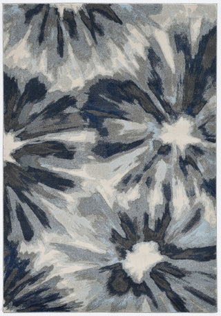 KAS Stella 6265 Ivory Blue Splash Area Rug main image