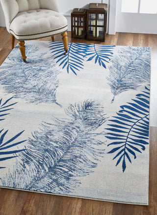 KAS Stella 6266 Ivory/Navy Fauna Area Rug