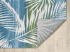 KAS Stella 6273 Ivory/Green Tropical Area Rug Runner Image
