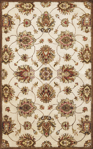 KAS Syriana 6005 Ivory Allover Kashan Area Rug Main Image