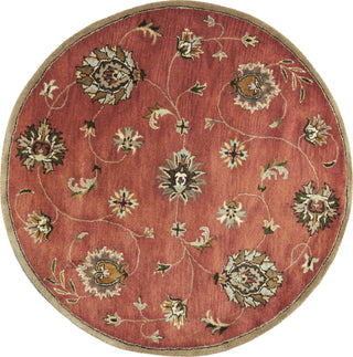 KAS Syriana 6008 Sienna Allover Mahal Area Rug Round Image