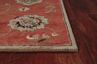 KAS Syriana 6008 Sienna Allover Mahal Area Rug Corner Image Feature