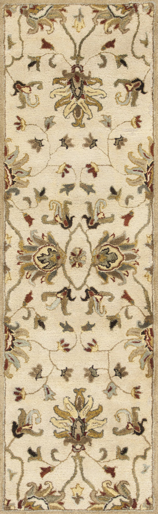 KAS Syriana 6012 Champagne Agra Area Rug Round Image