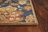 KAS Syriana 6020 Navy Tapestry Area Rug Corner Image Feature