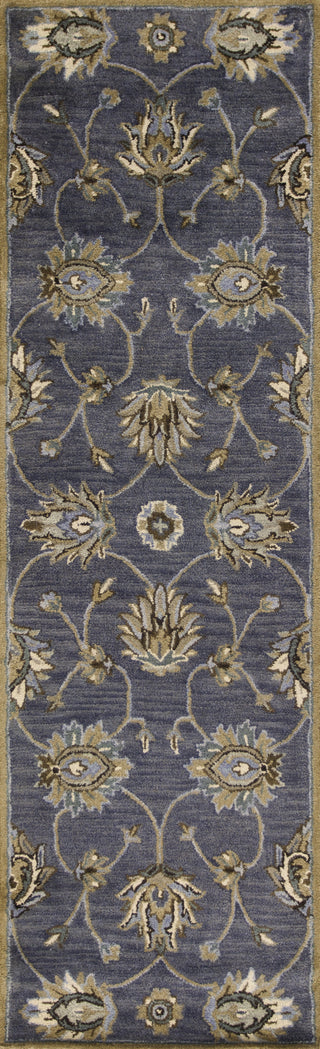 KAS Syriana 6024 Midnight Kashan Area Rug Corner Image