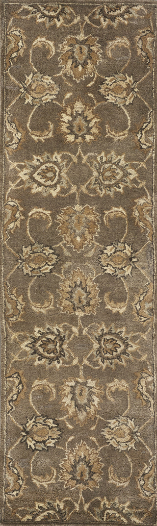 KAS Syriana 6030 Coffee Ava Area Rug Corner Image