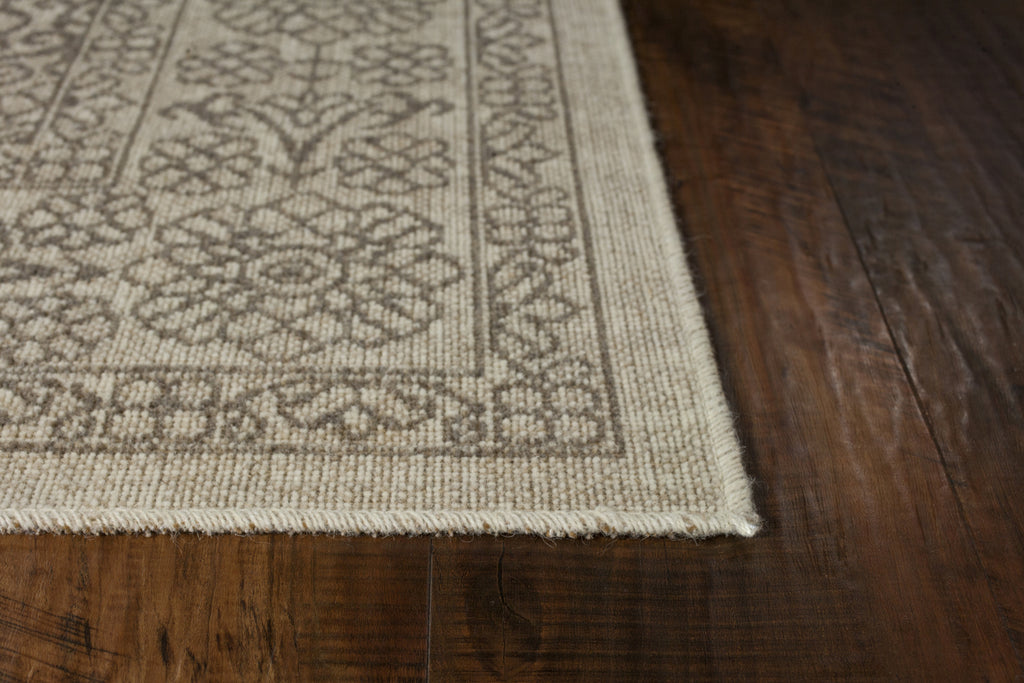 KAS Tahoe 4351 Natural Medina Area Rug Round Image Feature