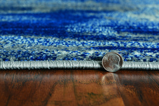 KAS Watercolors 6230 Ice Blue Flow Area Rug Lifestyle Image