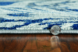 KAS Watercolors 6231 Grey Marble Area Rug Lifestyle Image