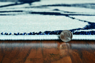 KAS Watercolors 6232 Blue Marble Area Rug Lifestyle Image