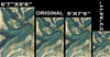 KAS Watercolors 6234 Teal Abstract Area Rug Main Image