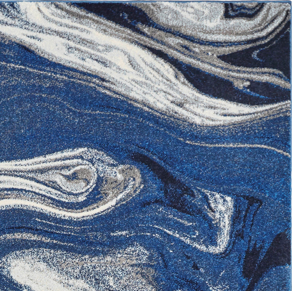 KAS Watercolors 6236 Blue Geode Area Rug – Incredible Rugs and Decor